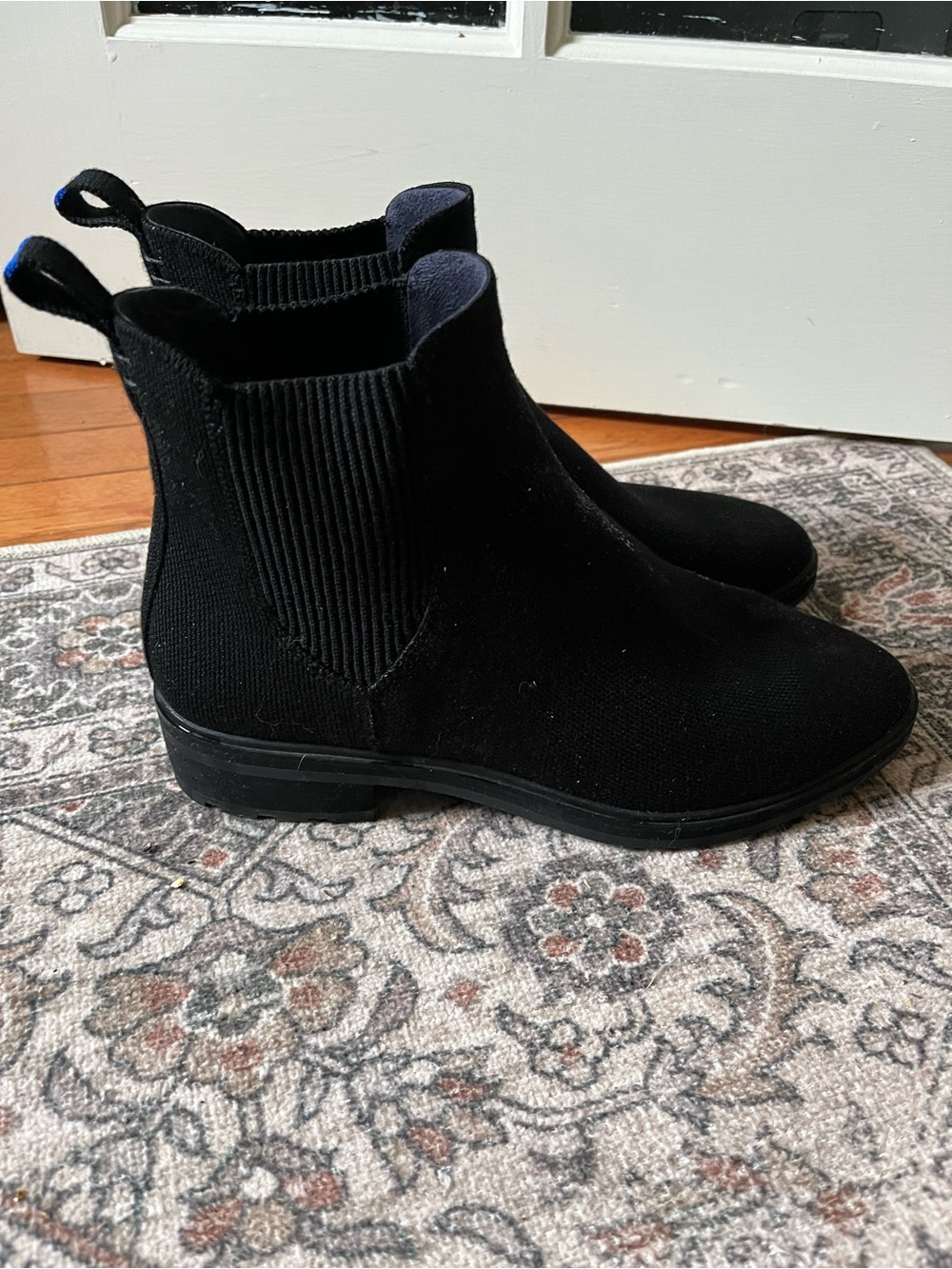 Rothy's Black Chelsea Ankle Boots